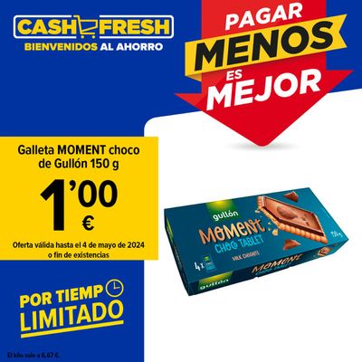 Ofertas de Hiper-Supermercados en Jerez de los Caballeros | Pagar menos es mejor de Cash Fresh | 2/5/2024 - 4/5/2024