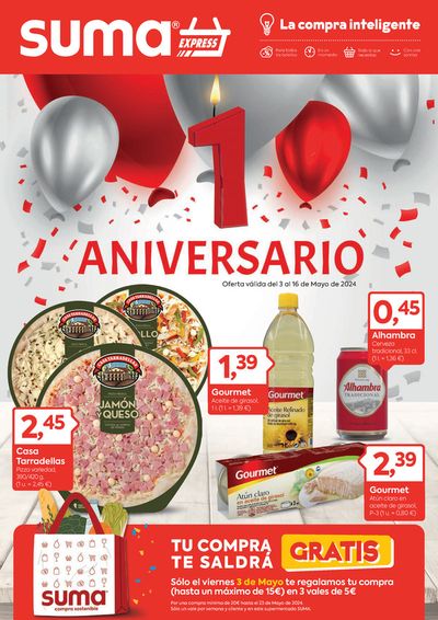 Catálogo Suma Supermercados en La Calahorra | Oferta válida del 3 al 16 de Mayo de 2024 | 3/5/2024 - 16/5/2024