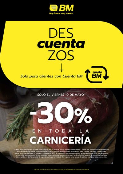 Catálogo BM Supermercados en Santander | Descuentazos | 8/5/2024 - 28/5/2024
