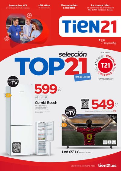 Catálogo Tien 21 en Tarazona | TIEN 21 SELECCION TOP 21 MAYO 2024 | 7/5/2024 - 31/5/2024