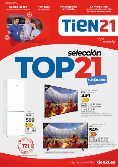 Catálogo Tien 21 en Los Corrales | FOLLETO TOP21 MAYO 2024 | 7/5/2024 - 31/5/2024