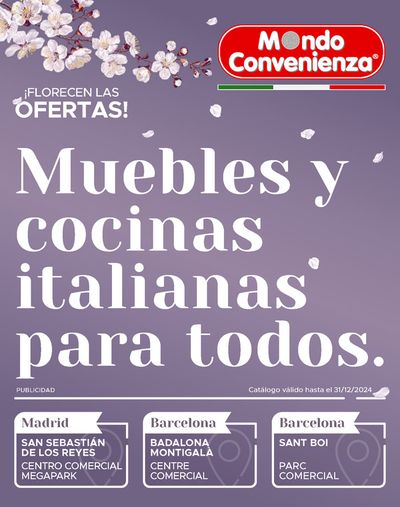 Catálogo Mondo Convenienza en Barcelona | Catálogo válido hasta el 31/12/2024 | 7/5/2024 - 31/12/2024