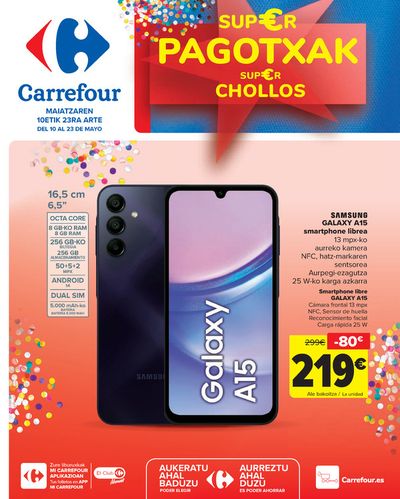 Catálogo Carrefour en Donostia-San Sebastián | SUPER CHOLLOS | 10/5/2024 - 23/5/2024