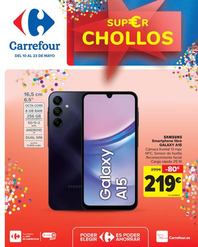 Catálogo Carrefour en Zaragoza | SUPER CHOLLOS | 10/5/2024 - 23/5/2024