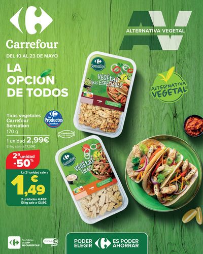 Catálogo Carrefour en Melilla | ALTERNATIVA VEGETAL | 10/5/2024 - 23/5/2024