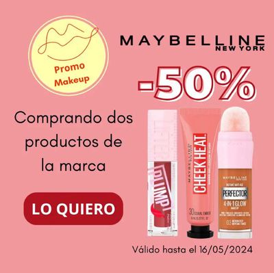 Ofertas de Perfumerías y Belleza en Xirivella | Promoción -50% de Perfumerías Laguna | 7/5/2024 - 16/5/2024