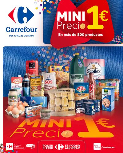 Catálogo Carrefour en La Orotava | Todo a 1€ | 10/5/2024 - 23/5/2024