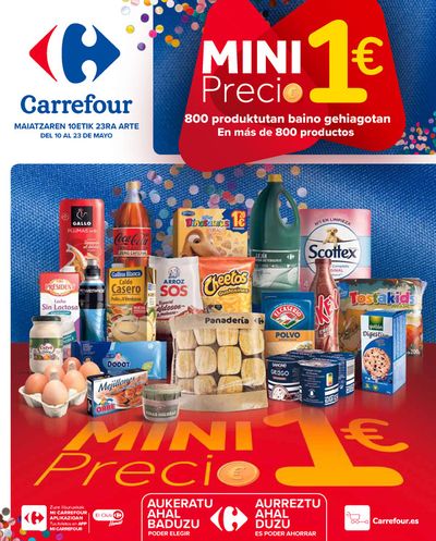 Catálogo Carrefour en Erandio | Todo a 1€ | 10/5/2024 - 23/5/2024