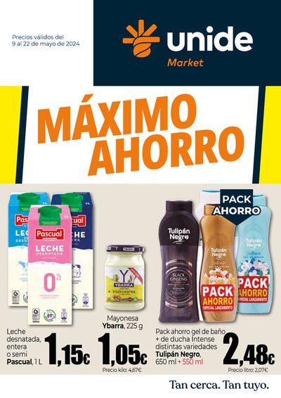 Catálogo Unide Market en Arrecife | Máximo Ahorro Canarias | 9/5/2024 - 22/5/2024
