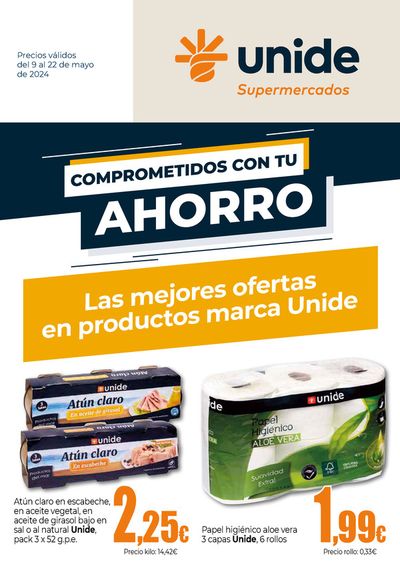 Catálogo Unide Supermercados en Alcázar de San Juan | Máximo Ahorro | 9/5/2024 - 22/5/2024