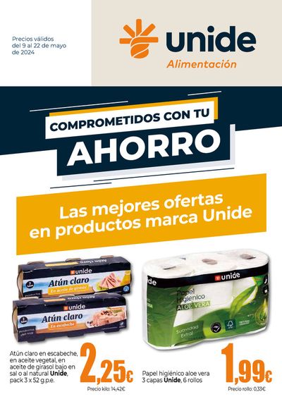 Catálogo UNIDE Alimentación en Nava de la Asunción | Máximo Ahorro | 9/5/2024 - 22/5/2024
