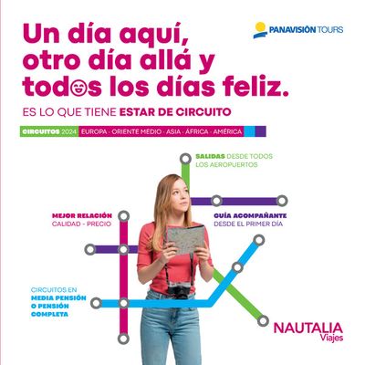 Catálogo Nautalia Viajes en Sevilla | Catálogo Easy Going - Panavisión Tours | 8/5/2024 - 28/6/2024
