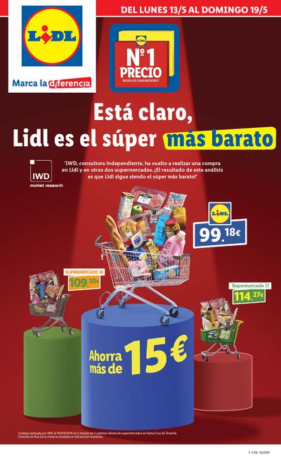 Catálogo Lidl en Telde | El súper más barato | 13/5/2024 - 19/5/2024