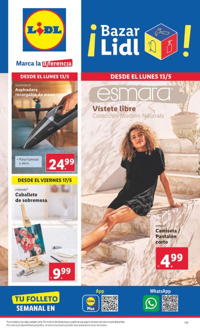 Catálogo Lidl en Las Palmas de Gran Canaria | Bazar Lidl | 13/5/2024 - 19/5/2024