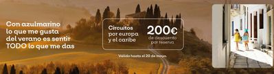 Ofertas de Viajes en Alfafar | Válido hasta el 20 de mayo  de Viajes Azul Marino | 9/5/2024 - 20/5/2024
