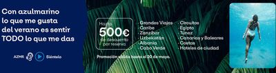 Catálogo Viajes Azul Marino en Valencia | Promoción válida hasta el 20 de mayo | 9/5/2024 - 20/5/2024