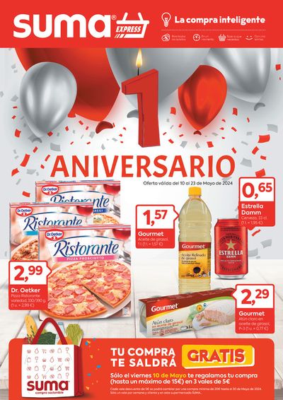 Catálogo Suma Supermercados en Sant Joan de Labritja | Oferta válida del 10 al 23 de Mayo de 2024 0,65 | 10/5/2024 - 23/5/2024