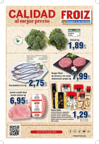 Ofertas de Hiper-Supermercados en Nava de la Asunción | Catálogo Froiz de Froiz | 10/5/2024 - 28/5/2024