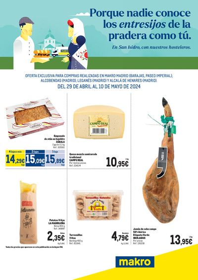 Catálogo Makro en Alcobendas | Especial San Isidro | 10/5/2024 - 19/5/2024