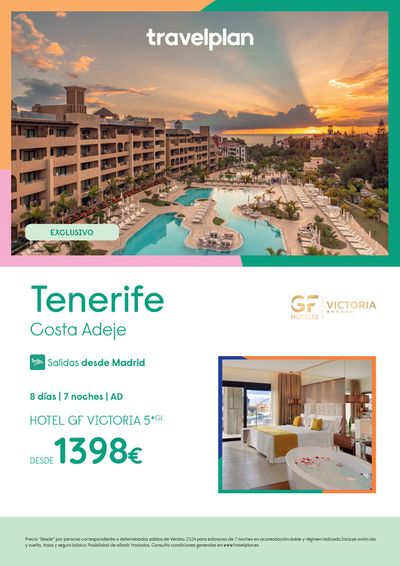 Ofertas de Viajes en Alhaurín de la Torre | Travelplan Tenerife de Travelplan | 13/5/2024 - 27/5/2024