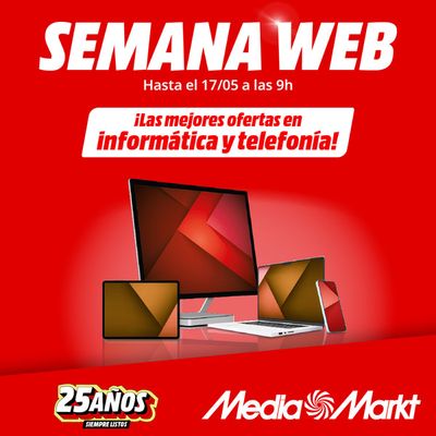 Ofertas de Informática y Electrónica en Santa Cruz de Bezana | Semana Web  de MediaMarkt | 13/5/2024 - 17/5/2024