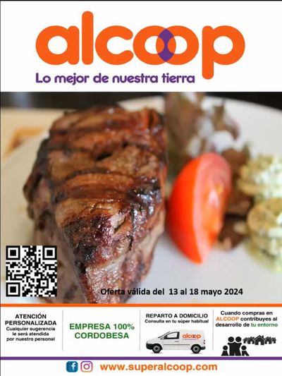 Ofertas de Hiper-Supermercados en Cañete de las Torres | Folleto de Carnicería válido hasta el 18 de mayo 2024. de Super Alcoop | 13/5/2024 - 18/5/2024