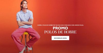 Ofertas de Ropa, Zapatos y Complementos en Madrid | Promo polos de hobre de United Colors Of Benetton | 14/5/2024 - 20/5/2024