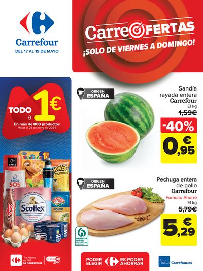 Catálogo Carrefour en Madrid | CARREOFERTAS | 17/5/2024 - 19/5/2024