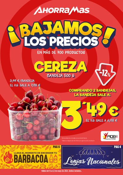 Catálogo Ahorramas en Almendros |  ¡Bajamos los precios! | 16/5/2024 - 22/5/2024