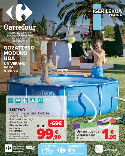 Catálogo Carrefour en Ilarduya | PISCINAS - JARDÍN | 17/5/2024 - 19/6/2024