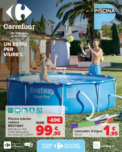 Catálogo Carrefour en Sant Jaume dels Domenys | BAÑO - PLAYA - JARDIN  | 17/5/2024 - 19/6/2024