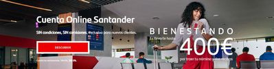 Ofertas de Bancos y Seguros | Promoción de Banco Santander | 16/5/2024 - 25/5/2024