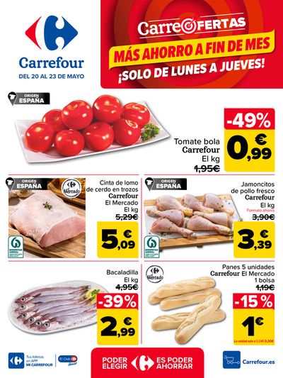 Ofertas de Hiper-Supermercados en Balerma |  CARREOFERTAS de Carrefour | 20/5/2024 - 23/5/2024