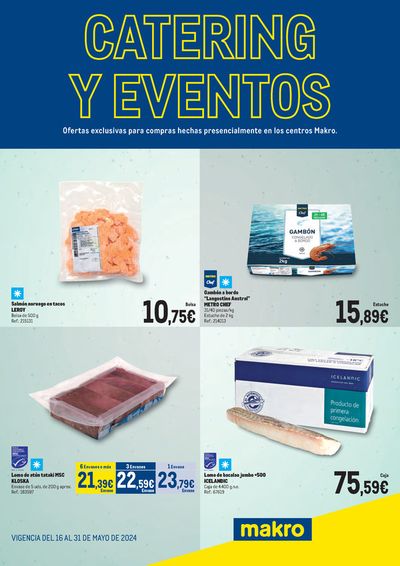 Catálogo Makro en Valencia | Catering y Eventos Levante | 17/5/2024 - 31/5/2024