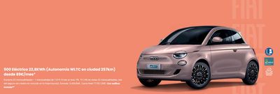Catálogo Fiat en Cáceres | 500 eléctrico 23.8kWh desde 89€/mes | 17/5/2024 - 31/5/2024
