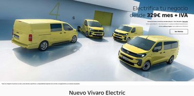 Ofertas de Coches, Motos y Recambios en Rois | Nuevo Opel Vivaro Electric desde 329€ mes +IVA de Opel | 17/5/2024 - 31/5/2024