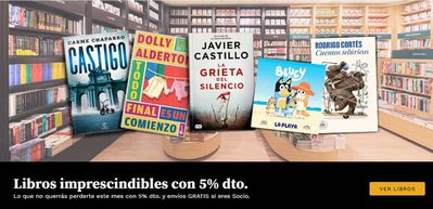 Ofertas de Libros y Papelerías en Valencia | Promoción  de Casa del Libro | 21/5/2024 - 28/5/2024