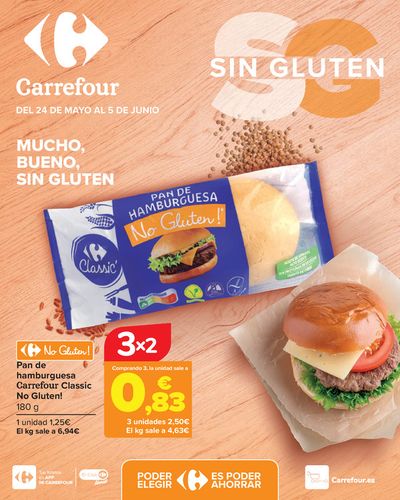 Catálogo Carrefour en Getafe | SIN GLUTEN | 24/5/2024 - 5/6/2024
