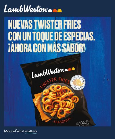 Ofertas de Hiper-Supermercados en Bustarviejo | Nuevas Twister Fries de Lamb Weston | 27/5/2024 - 20/6/2024