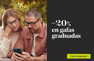 Ofertas de Salud y Ópticas en Castilleja de la Cuesta | -20% en gafas graduadas de Optica 2000 | 23/5/2024 - 31/5/2024