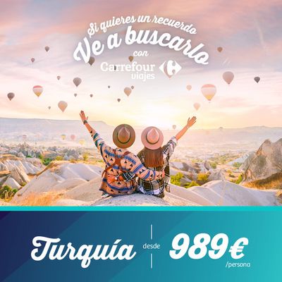 Ofertas de Viajes en Verger | Disfruta de las maravillas de Turquía desde 989€ de Carrefour Viajes | 24/5/2024 - 2/6/2024