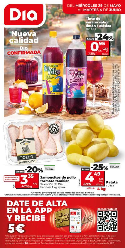 Ofertas de Hiper-Supermercados en Lobres | Nueva calidad Dia del 29 al 04 de junio de Dia | 29/5/2024 - 4/6/2024