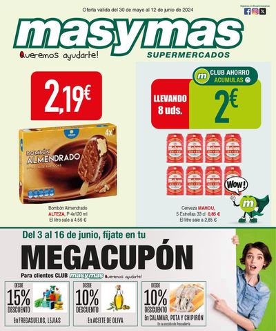 Catálogo Masymas en Gijón | Folleto Masymas | 30/5/2024 - 12/6/2024