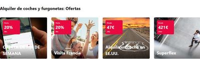 Catálogo Europcar en Barcelona | Alquiler de coches y furgonetas: Ofertas | 28/5/2024 - 31/5/2024