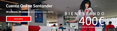 Catálogo Banco Santander en Ciudad Real | Promoción  | 28/5/2024 - 31/5/2024