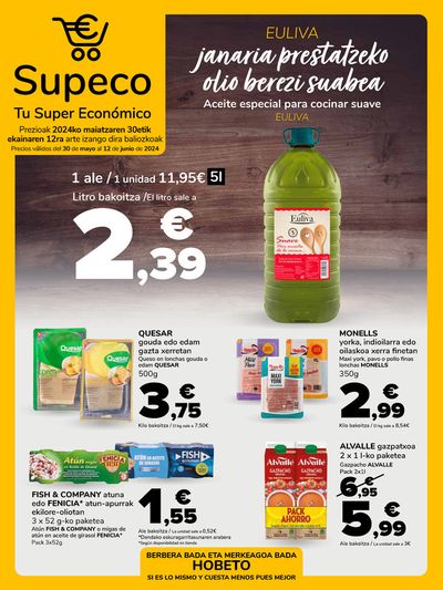 Ofertas de Hiper-Supermercados en Algorta | Supeco, tu super económico de Supeco | 30/5/2024 - 12/6/2024