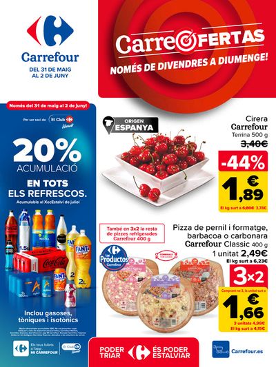 Catálogo Carrefour en Bellcaire d Empordà | CARREOFERTAS | 31/5/2024 - 2/6/2024