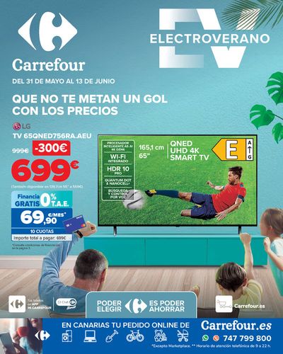Catálogo Carrefour en El Pedregal (Las Palmas) | ELECTRO VERANO I  | 31/5/2024 - 13/6/2024
