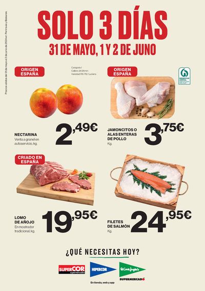 Catálogo Supercor | Oferta solo 3 días para Península, Baleares  | 31/5/2024 - 2/6/2024
