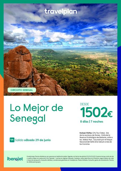 Ofertas de Viajes en Getafe | Travelplan Saly-Mbour de Travelplan | 31/5/2024 - 12/6/2024